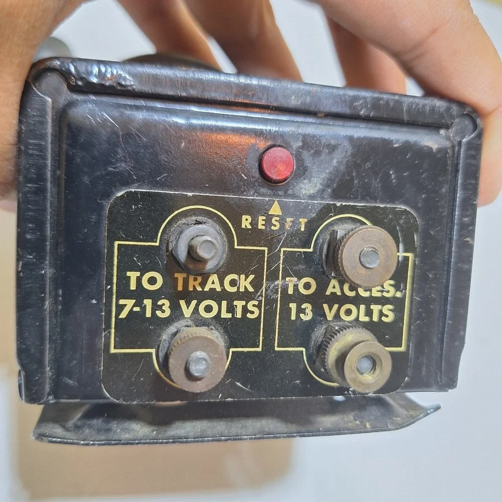 Vintage Marx No. 1249 Model Train Transformer 7-13V Made USA Untested